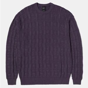 HUF Interlaced Jacquard Crew Sweater